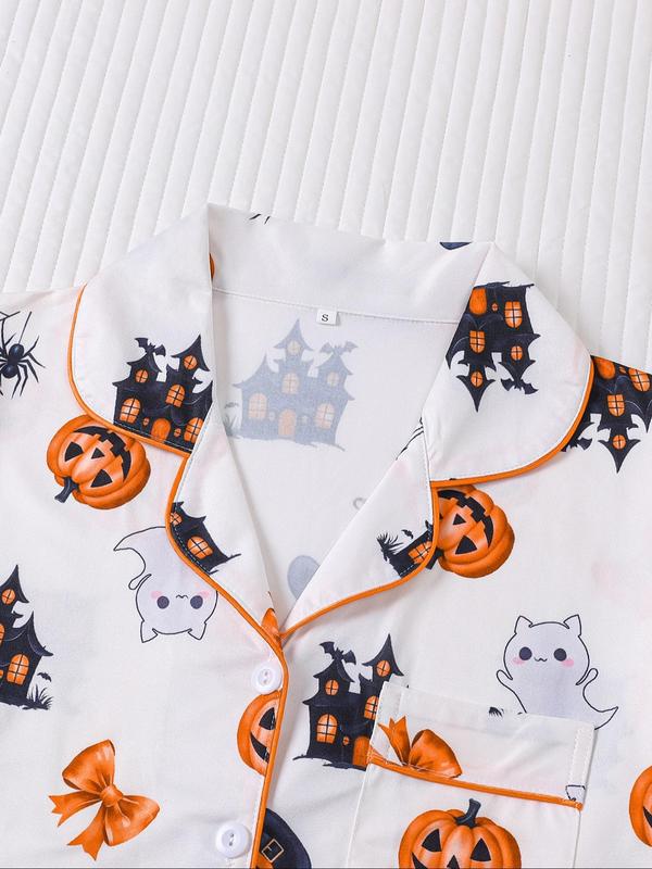 Cute & Casual Ghost PJ for Halloween